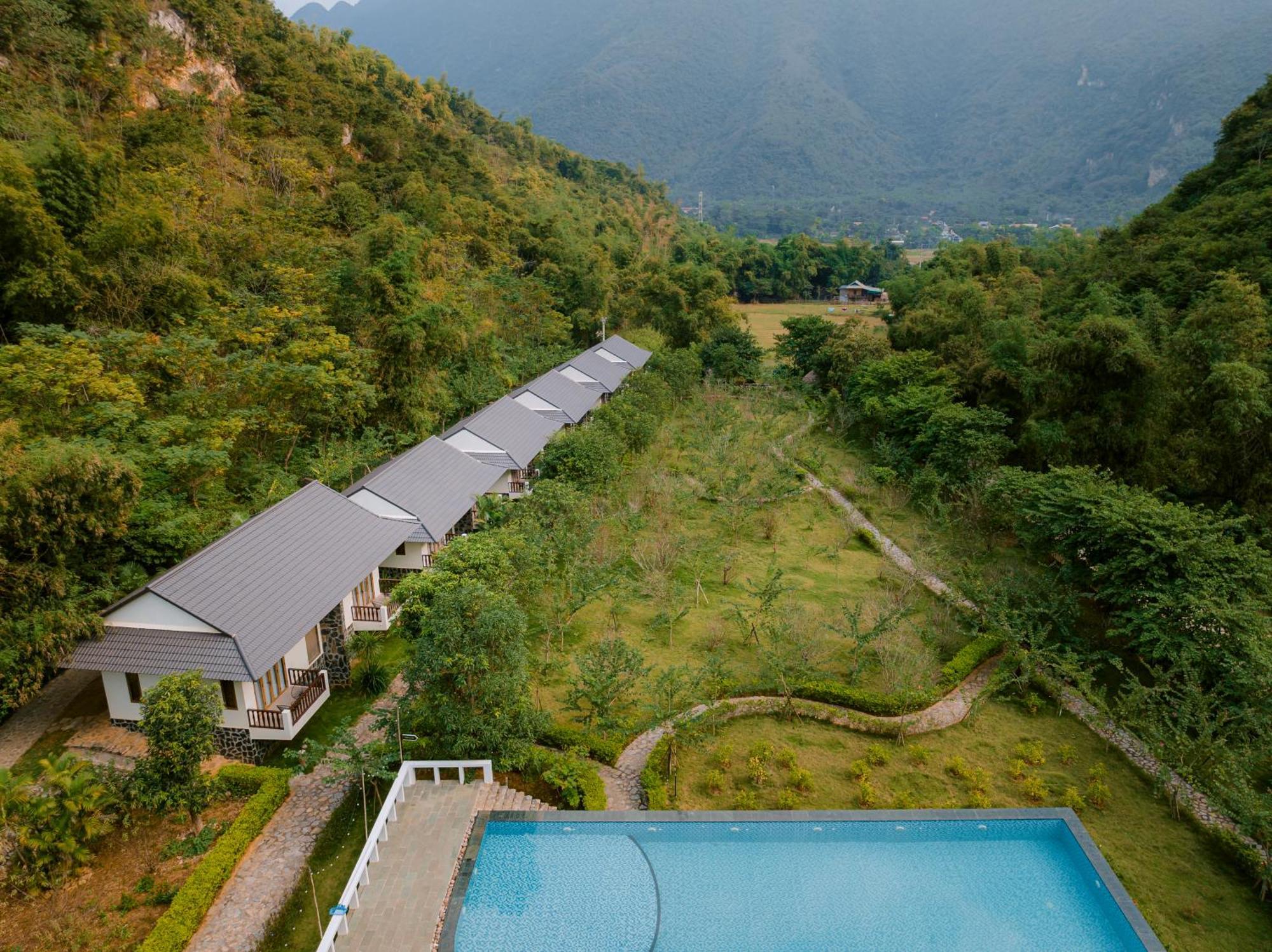 Mai Chau Mountain View Resort Exteriör bild